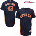 Lance Mccullers Jr #43 Houston Astros Majestic Mens Alternate Limited Flex Base Jersey - Navy Blue