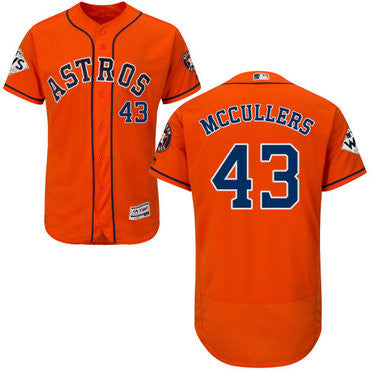 Lance Mccullers #43 Houston Astros Mens 2017 Flexbase Authentic World Series Bound Jersey - Orange