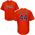 Yordan Alvarez #44 Houston Astros Majestic Mens Cool Base Alternate Limited Jersey - Orange