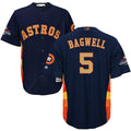 Jeff Bagwell #5 Houston Astros Mens 2018 Gold Program Limited Cool Base Jersey - Navy Blue