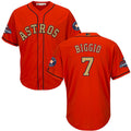 Craig Biggio #7 Houston Astros Mens 2018 Gold Program Limited Cool Base Jersey - Orange