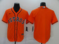 Houston Astros Nike Mens Limited Blank Cool Base Jersey - Orange