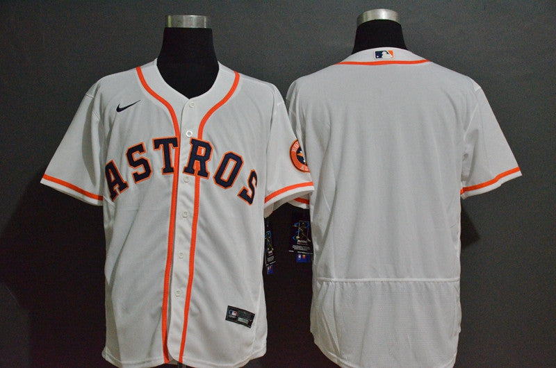 Houston Astros Nike Mens Limited Blank Flex Base Jersey - White