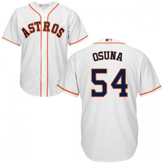 Roberto Osuna #54 Houston Astros Majestic Mens Cool Base Home Limited Jersey - White