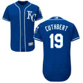 Cheslor Cuthbert #19 Kansas City Royals Majestic Mens 2016 Flexbase Authentic Jersey - Royal Blue