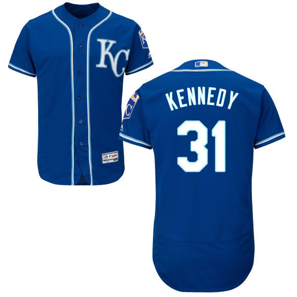Ian Kennedy #31 Kansas City Royals Majestic Mens 2016 Flexbase Authentic Jersey - Royal Blue