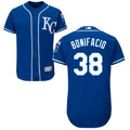 Jorge Bonifacio #38 Kansas City Royals Majestic Mens 2016 Flexbase Authentic Jersey - Royal Blue