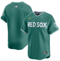 Boston Red Sox Men'S 2025 No Name Green City Connect Limited Jersey - Red