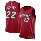 Miami Heat Jordan Brand Statement Edition Swingman Jersey - Red - Andrew Wiggins - Unisex