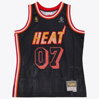 Miami Heat Mitchell & Ness M&N x Nicky Jam Swingman Jersey