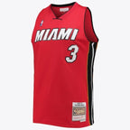 Miami Heat NBA Dwyane Wade Alternate 2005 Hardwood Classics Swingman Jersey By Mitchell & Ness