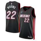 Miami Heat Nike Icon Edition Swingman Jersey - Black - Andrew Wiggins - Unisex