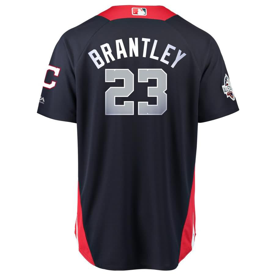 Michael Brantley #23 American League Majestic 2018 Star Game Home Run Derby Player Jersey - Navy