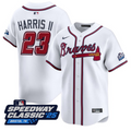 Michael Harris Ii #23 Atlanta Braves Speedway Classic Limited Jersey - White