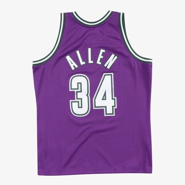 Milwaukee Bucks Mitchell & Ness Swingman Jersey Road Ray Allen 2000-01
