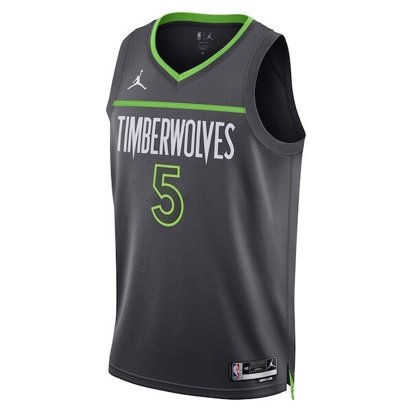 Minnesota Timberwolves Jordan Statement Edition Swingman Jersey - Gray - Anthony Edwards - Unisex