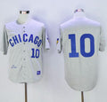 Ron Santo #10 Chicago Cubs Mitchell Ness Limited Throwback Jersey - Grey