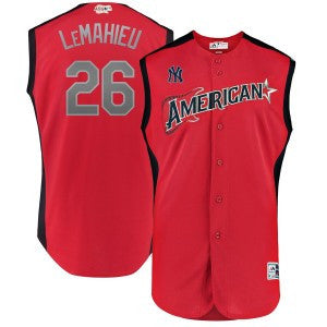 Dj Lemahieu #26 American League Men 2019 Star Game Jersey - Red