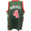 Sidney Moncrief Autographed/Signed Replica Pro Style Sz  Green Jersey HOF TRI 57914