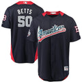Mookie Betts American League Majestic 2018 Star Game Home Run Derby Player Jersey - Navy