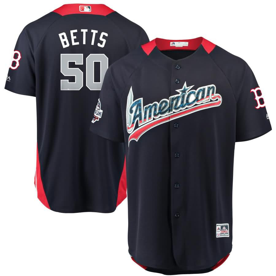 Mookie Betts American League Majestic 2018 Star Game Home Run Derby Player Jersey - Navy