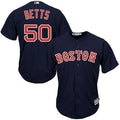 Mookie Betts #50 Boston Red Sox Majestic Limited Cool Base Player Jersey - Navy