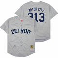 Motor City Detroit Tigers #313 Throwback Cooperstown Limited Jersey