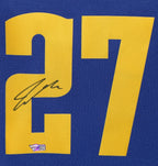 Jamal Murray Autographed Denver Nuggets Blue Dri-Fit  Jersey FAN