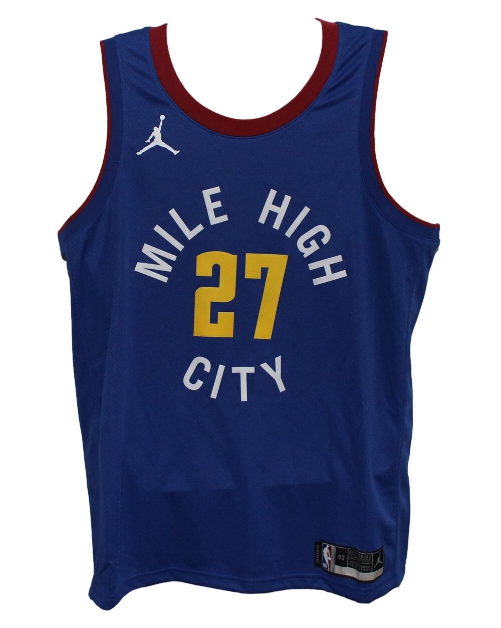 Jamal Murray Autographed Denver Nuggets Blue Dri-Fit  Jersey FAN