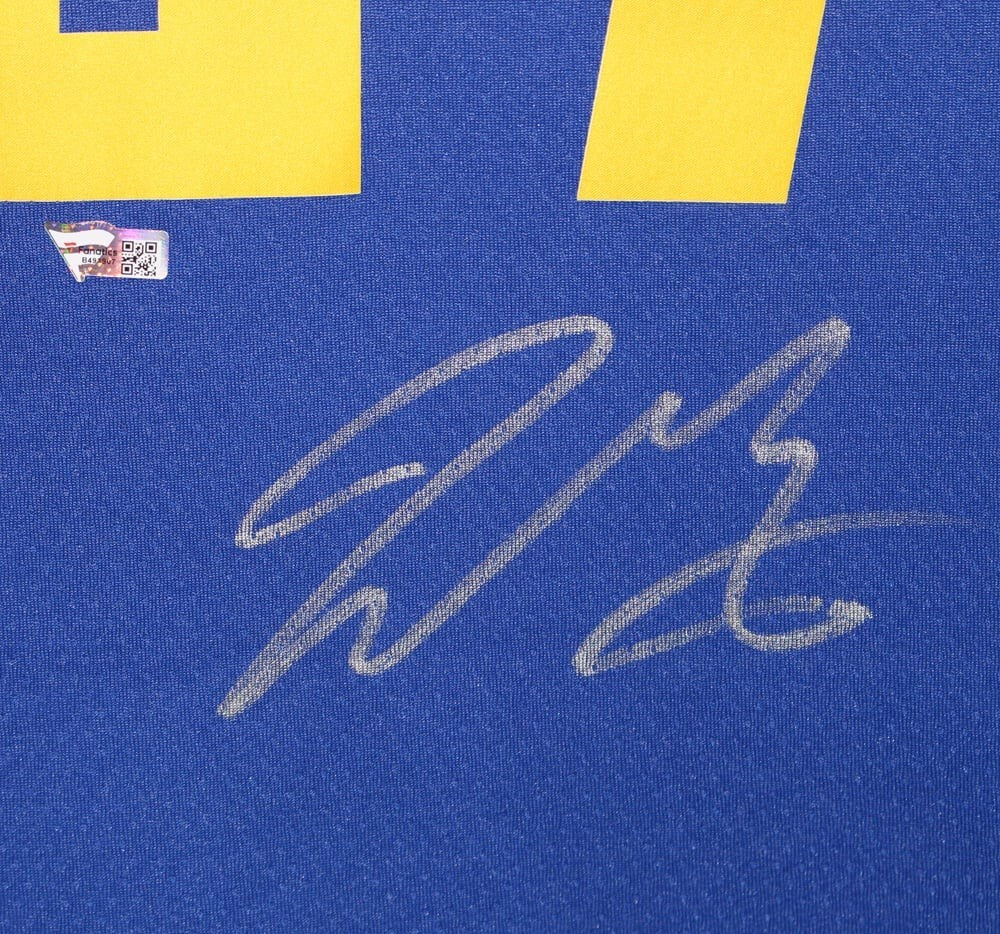 Jamal Murray Autographed Denver Nuggets Blue Dri-Fit  Jersey FAN