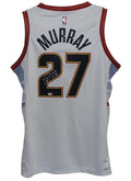 Jamal Murray Signed Replica Denver Nuggets Silver Swingman 52 Jersey FAN