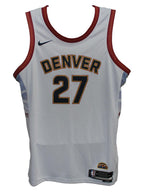 Jamal Murray Signed Replica Denver Nuggets Silver Swingman 52 Jersey FAN