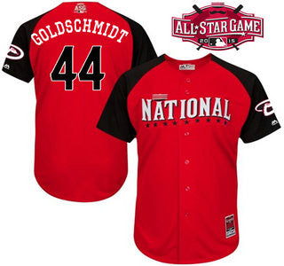 Paul Goldschmidt #44 Arizona Diamondbacks 2015 National League Star Limited Jersey - Red