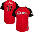 Kris Bryant #17 Chicago Cubs 2015 National League Star Game Player Jersey - Red