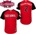 Troy Tulowitzki #2 Colorado Rockies 2015 National League Star Bp Limited Jersey - Red