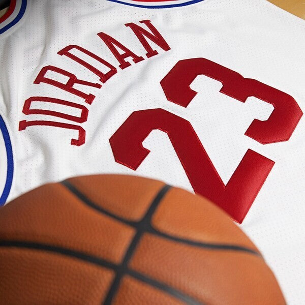 NBA All-Star East Michael Jordan 1991  Jersey by Mitchell & Ness - White - Mens