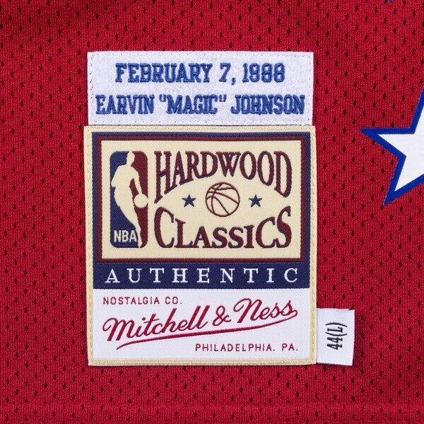 NBA All-Star West Mitchell & Ness  Jersey Magic Johnson 1988