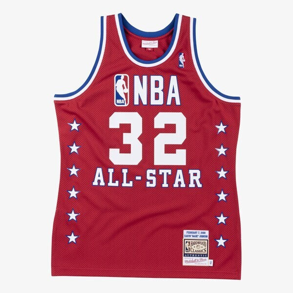 NBA All-Star West Mitchell & Ness  Jersey Magic Johnson 1988