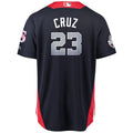 Nelson Cruz #23 American League Majestic 2018 Star Game Home Run Derby Player Jersey - Navy