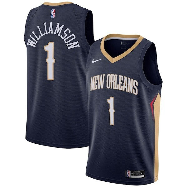 New Orleans Pelicans Nike Icon Swingman Jersey - Zion Williamson - Mens