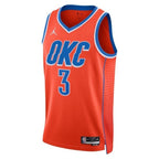 Oklahoma City Thunder Jordan Brand Statement Edition Swingman Jersey - Orange - Jared McCain - Unisex