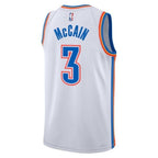 Oklahoma City Thunder Nike Association Edition Swingman Jersey - White - Jared McCain - Unisex