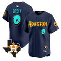 Houston Astros #0 Orbit Graffiti H-Town Edition Limited Jersey - Navy