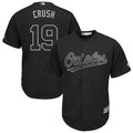 Chris Davis #19 Baltimore Orioles Crush Players Weekend Limited Cool Base Baseball Jersey - Black