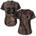 Joey Rickard #23 Baltimore Orioles Womens Realtree Limited Cool Base Baseball Jersey - Camo