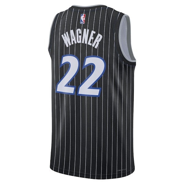Orlando Magic Jordan Brand Statement Edition Swingman Jersey - Black - Franz Wagner - Unisex