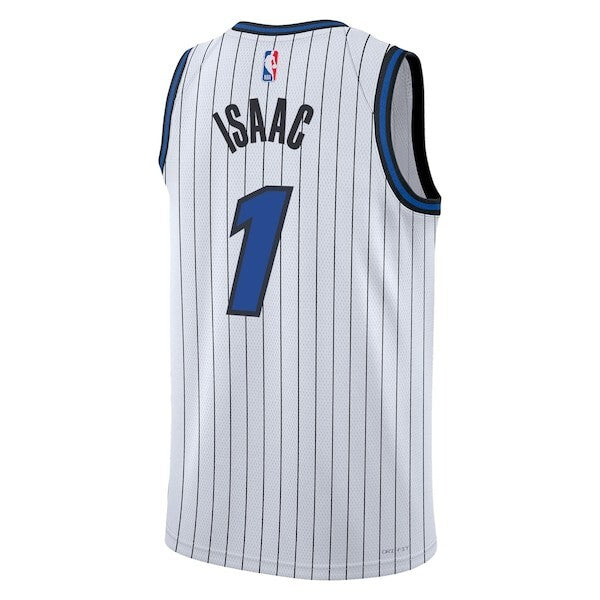 Orlando Magic Nike Replica Association Edition Swingman Jersey - White - Jonathan Isaac - Unisex