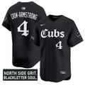 Pete Crow-Armstrong #4 Chicago Cubs Gothic North Side Edition Vapor Stitc Limited Jersey