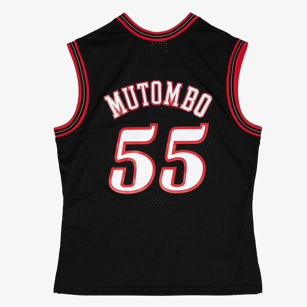 Philadelphia 76ers Mitchell & Ness Swingman Jersey Dikembe Mutombo 2000-01