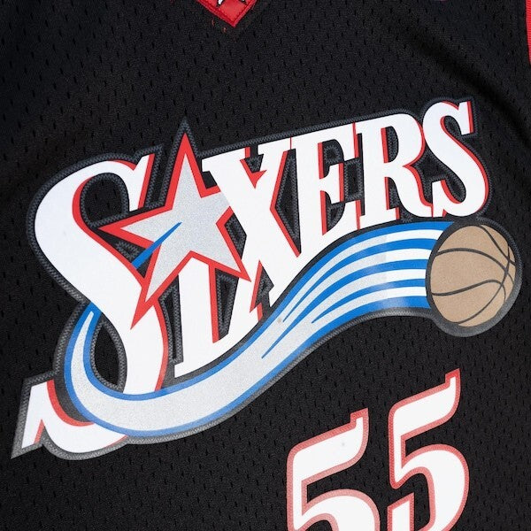 Philadelphia 76ers Mitchell & Ness Swingman Jersey Dikembe Mutombo 2000-01